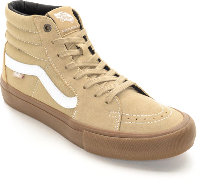 wheat vans high top